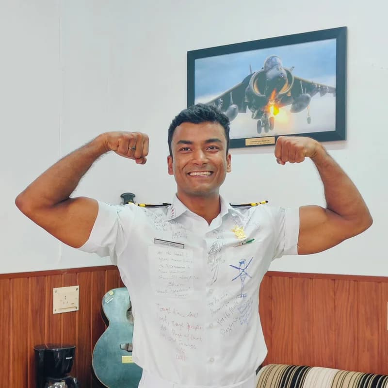 Navy farewell